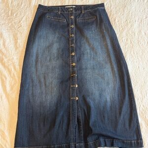 1964 Denim Full length Denim Skirt 18